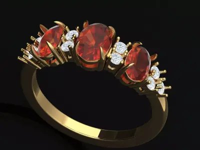 ring for women 3D print model