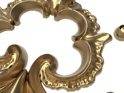  decorative pattern ready for 3D printing 3D model 404