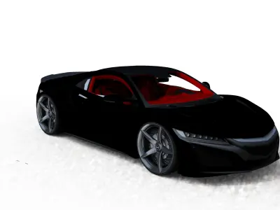 Acura Honda NSX 3D model