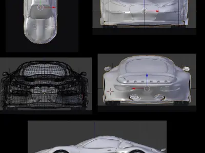 Sports Concept  3D model