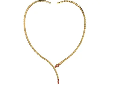 BVLGARI Light Serphenti Necklace 3D print model