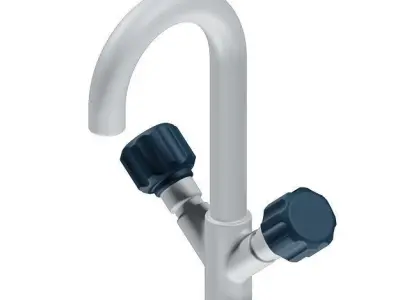 PVC Mixer Tap 3D model