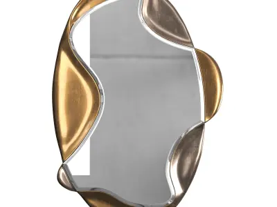 Bliss Wall Mirror 3D model