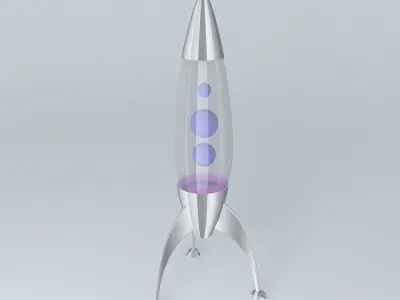 Lava Lamp Free 3D model