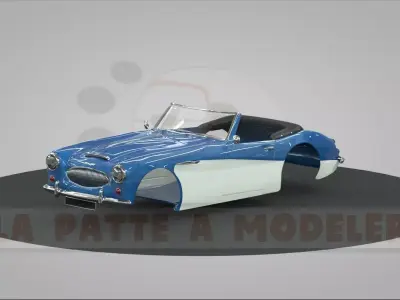 Austin Healey LPAM 3D model