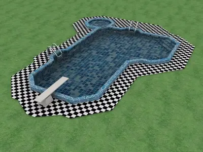 Swimming Pool 3D model