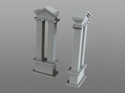Pillar 1 3D model