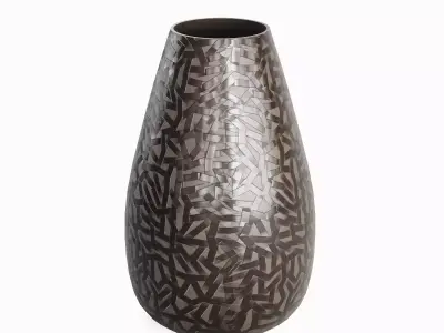 Porcelain Vase B 02 Low-poly 3D model