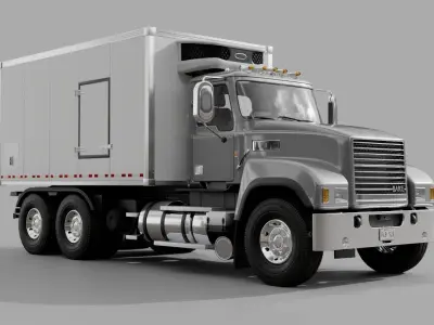 Generic Refrigerated Truck 3D model