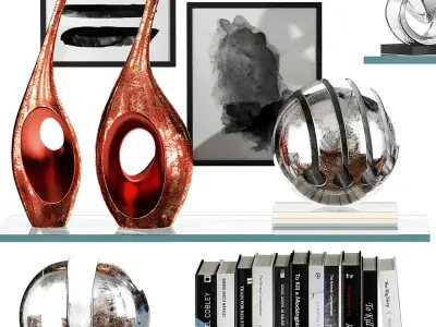 Decor set 50 3D model