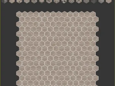 CASABLANCA HEXAGON RANGE 3D model