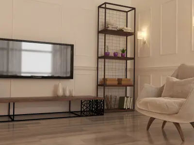 sofa  corner set 3D model