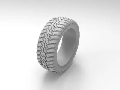 Dakar MT  rc tire 3D print model