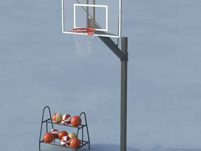 Basketball Hoop  3D model