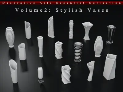 Decorative Arts Essential Bundle 3D model