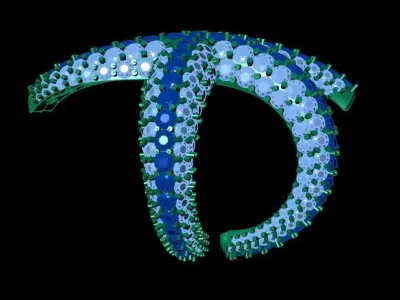 Starfish Diamond Luxury Ring  3D print model