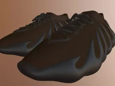 ADIDAS YEEZY 450 SHOES PBR Low-poly 3D model