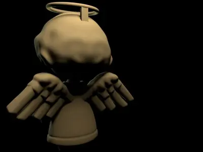 Christmas Angel  3D print model