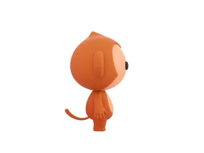 Character078 Monkey 3D model