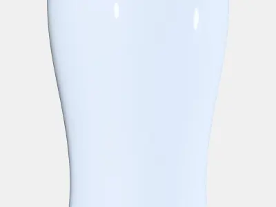 LODRAT Beer glass Low-poly 3D model
