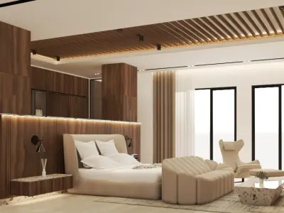 Luxury Bedroom  3D model