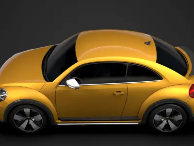 VW Beetle Dune 2020 3D model