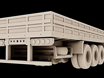 BULK TRAILER 3D print model