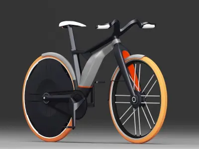 Modular Bike concept model 3D model