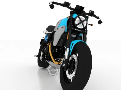 Ducati Scrambler Next Gen 3D model