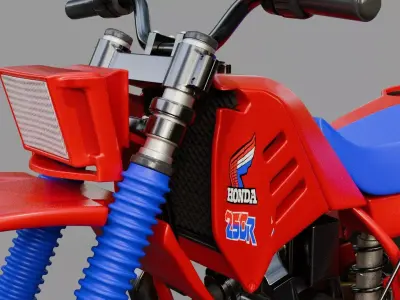Honda ATC 250R 3D model