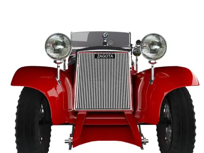 alfa romeo zagota classic 3D model