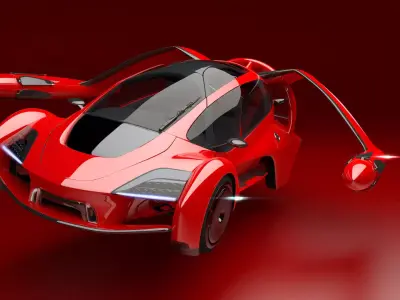 TERRAFUGIA TF-X 3D model