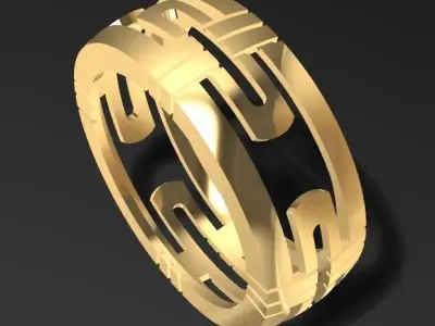 Bvlgari Ring  3D print model
