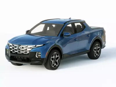Hyundai Santa Cruz 2022 3D model