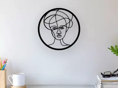 Wall Art 3D print model 23