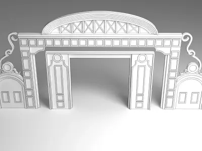 Entry Gate 3D model order