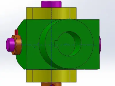 UNIVERSAL JOINT 3D print model
