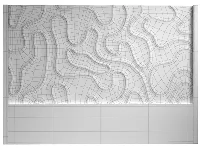 Decorativ panel 20 3D model