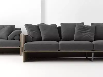 Luggage Sofa 300 3D model