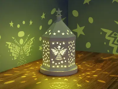 Christmas Special Christmas Lamp For 3D Printing 3D print model