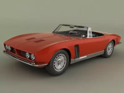 ISO Grifo Convertible  1964 3D model