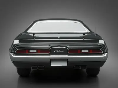 1971 Dodge Challenger RT 3D model
