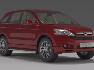 Honda CR4 3D model