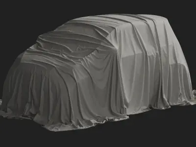 Ordinary Car Cover 03 3D model