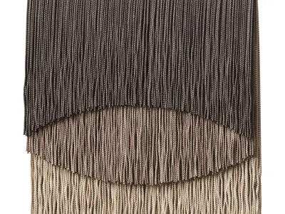 3D Wall Art 006 Macrame 01 3D model