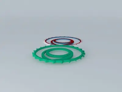 Merry Christmas & Happy New Year America! Free 3D model