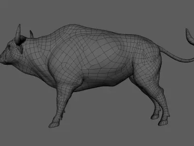 The Bull  3D model