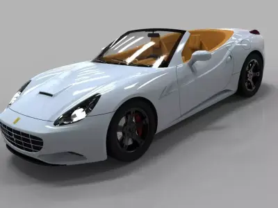 Ferrari California convertible 3D model