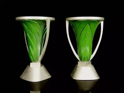 AFC Champions League Elite Trophy 3D model