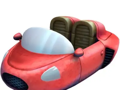 Lowpoly item Cartoon - S8 Low-poly 3D model